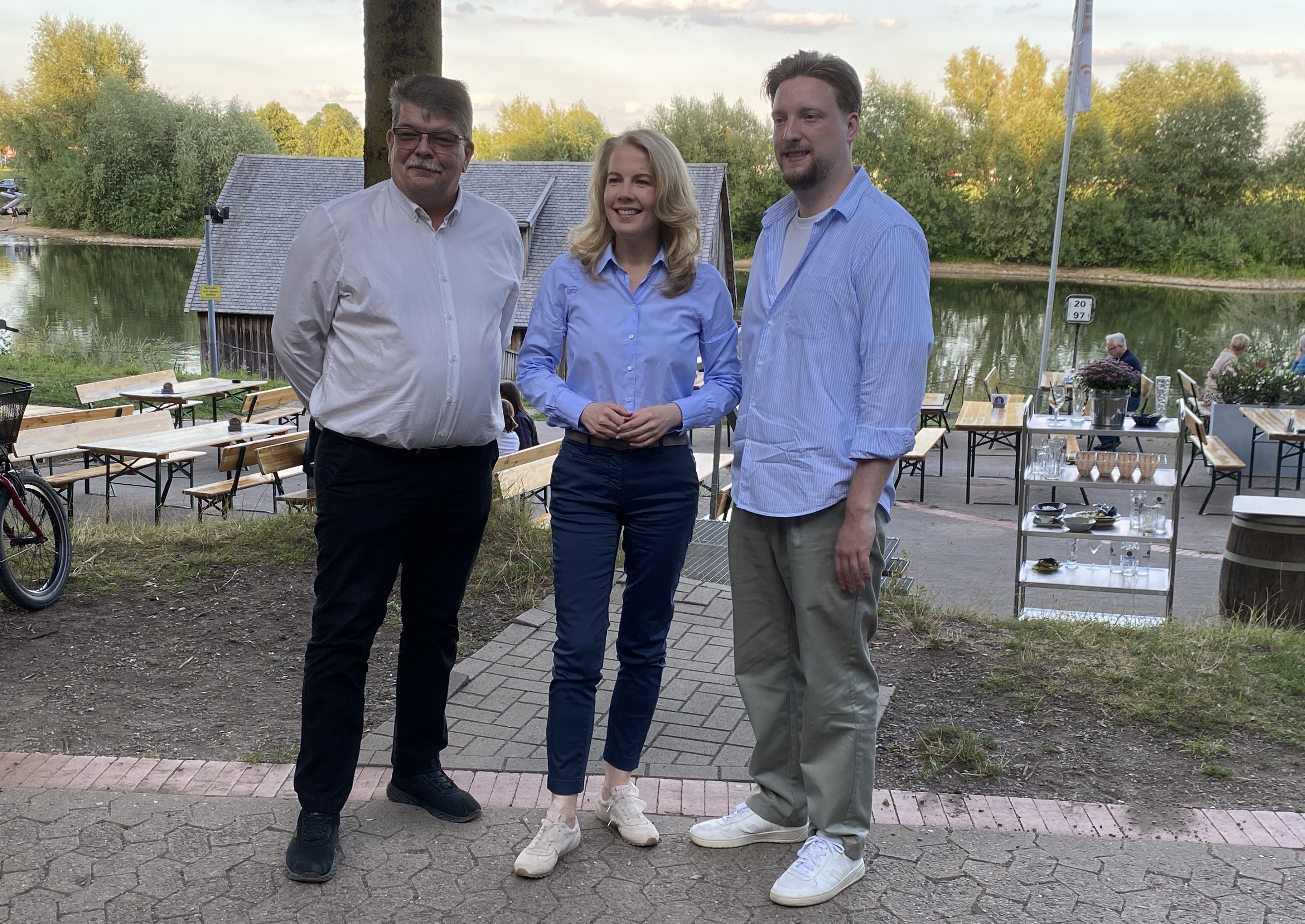 Ralph Ostmann, Linda Teuteberg, Jens Teutrine